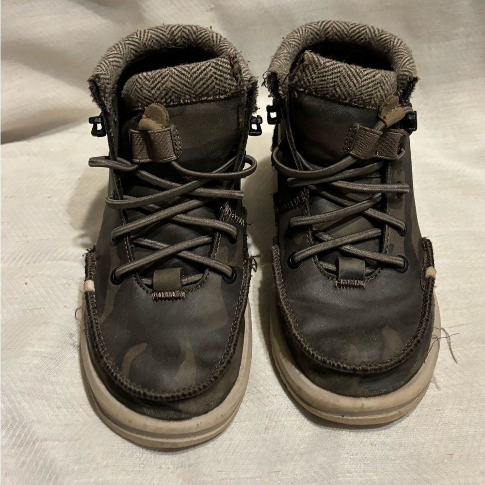 Hey Dude Brown Camo high tops